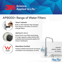 aqua pure ap9000 drinking water filter system with dedicated filter tap ak200125800