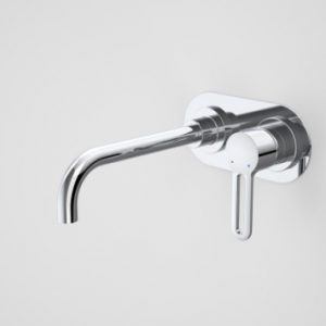 caroma cirrus wall basin mixer 200mm chrome 98052c5a