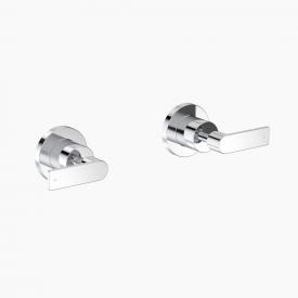 clark lever wall top assembly chrome pair cl10065 c