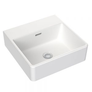 clark square wall basin nth 400mm white cl40007 w0