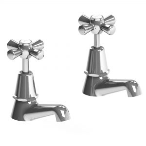 harmony latilla pillar taps chrome pair 23075 scaled