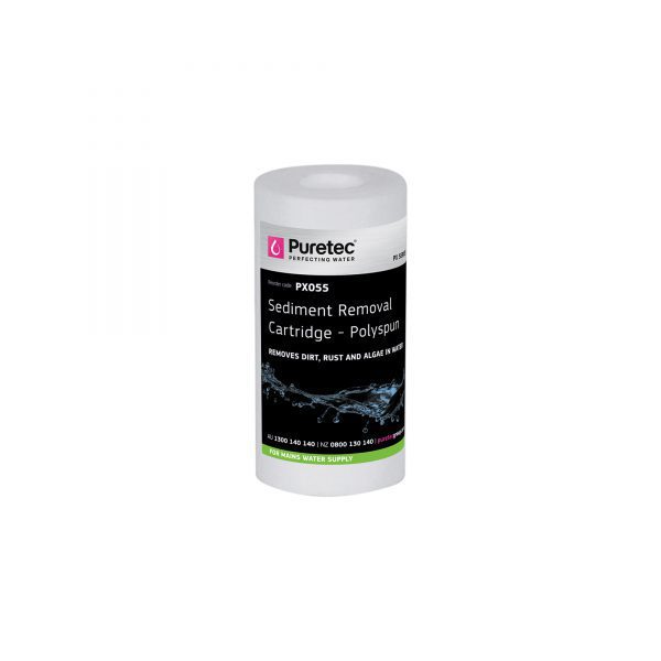 puretec polyspun sediment cartridge 5 micron 5 px055