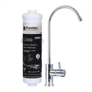 puretec undersink filter system w high loop faucet rural x4